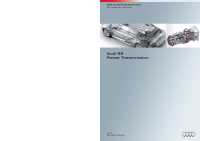 SSP 613 Audi R8 Power Transmission 